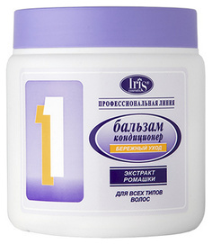 Бальзам для волос IRIS №1 Бережный уход с эктратром Ромашки 500 мл