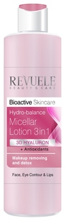Средство для снятия макияжа Revuele Bioactive skin care 3D Hyaluron 200 мл