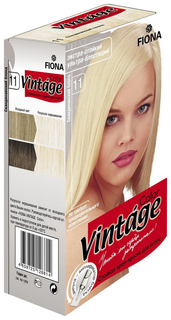 Краска для волос FIONA Vintage Color 11 Скандинавский блонд 50 г