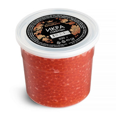 Икра Сахалинский Бутерброд лососевая, зернистая, горбуша, 90 г Самокат