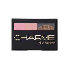 Румяна Charme двухцветные "Duo Blusher" 02 Рассвет