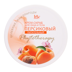 Iris Фитотерапия Крем-скраб для лица и тела Персиковый 180 мл