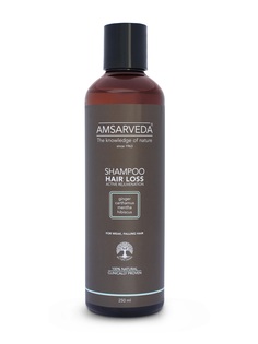 Шампунь AMSARVEDA с мятой, амлой и имбирем Shampoo Hair Loss Active Rejuvenation, 250 мл