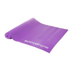 Коврик для фитнеса Body Form BF-YM01 violet 173 см, 6 мм