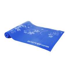 Коврик для фитнеса Body Form BF-YM02 blue 173 см, 3 мм