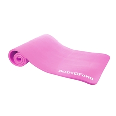 Коврик для фитнеса Body Form BF-YM04 pink 183 см, 10 мм