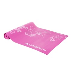 Коврик для фитнеса Body Form BF-YM02 pink 173 см, 6 мм