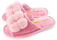 Домашние тапочки женские Smile of Milady 352-184 розовые 36-37 RU