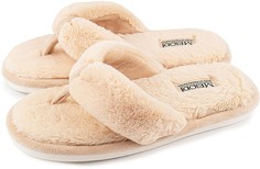 Домашние тапочки женские Smile of Milady 352-364 бежевые 40-41 RU