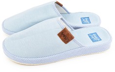Домашние тапочки женские Smile of Milady SM-210-274 голубые 40 RU