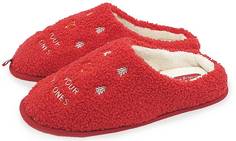 Домашние тапочки женские Smile of Milady 248-342 красные 36-37 RU
