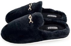 Домашние тапочки женские Smile of Milady 352-808 черные 40-41 RU