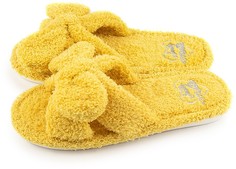 Домашние тапочки женские Smile of Milady 352-338 желтые 36-37 RU