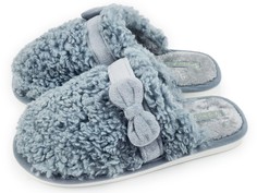 Домашние тапочки женские Smile of Milady 352-332 серые 36-37 RU