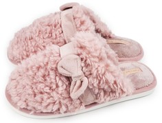 Домашние тапочки женские Smile of Milady 352-332 розовые 36-37 RU