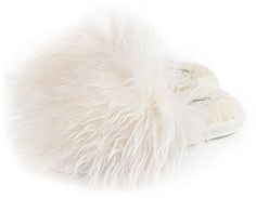 Домашние тапочки женские Smile of Milady 352-810 белые 40-41 RU