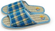 Домашние тапочки женские Smile of Milady А-90-001 голубые 36-37 RU