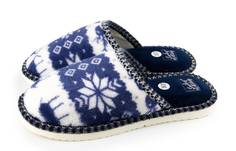Домашние тапочки женские Smile of Milady А-82-086 синие 38-39 RU