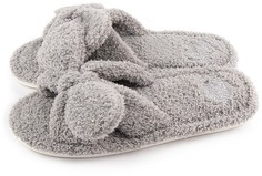 Домашние тапочки женские Smile of Milady 352-338 серые 40-41 RU