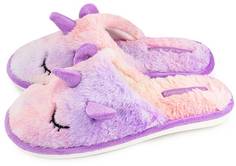 Домашние тапочки женские Smile of Milady 352-370 фиолетовые 40-41 RU