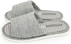 Домашние тапочки женские Smile of Milady 352-110 серые 36-37 RU