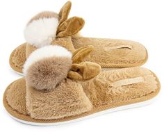 Домашние тапочки женские Smile of Milady 352-142 коричневые 36-37 RU