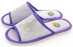 Домашние тапочки женские Smile of Milady А-140-012 фиолетовые 36-37 RU