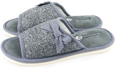 Домашние тапочки женские Smile of Milady А-82-098 серые 38-39 RU