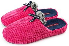 Домашние тапочки женские Smile of Milady SM-210-056 розовые 40 RU