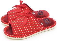 Домашние тапочки женские Smile of Milady А-82-151 красные 36 RU