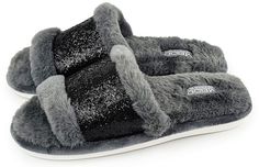 Домашние тапочки женские Smile of Milady 352-600 черные 40-41 RU