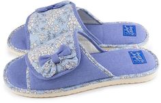 Домашние тапочки женские Smile of Milady А-82-158 голубые 36 RU