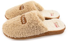 Домашние тапочки женские Smile of Milady SM-210-212 бежевые 38 RU