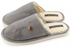 Домашние тапочки женские Smile of Milady А-42-055 серые 38-39 RU