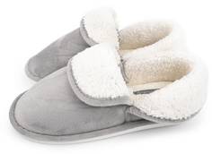 Домашние тапочки женские Smile of Milady 352-106 серые 36-37 RU