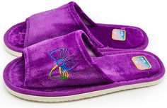 Домашние тапочки женские Smile of Milady А-140-020 фиолетовые 36-37 RU
