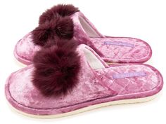 Домашние тапочки женские Smile of Milady А-82-072 фиолетовые 40 RU