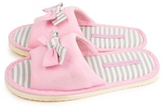 Домашние тапочки женские Smile of Milady А-82-116 розовые 36-37 RU