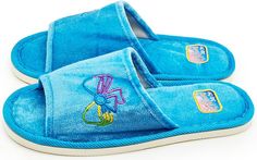 Домашние тапочки женские Smile of Milady А-140-020 голубые 40-41 RU