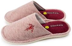 Домашние тапочки женские Smile of Milady А-82-056 розовые 40-41 RU
