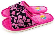 Домашние тапочки женские Smile of Milady А-70 В22-050 розовые 38-39 RU