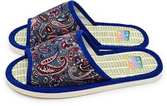 Домашние тапочки женские Smile of Milady А-70 В22-036-1 синие 38-39 RU