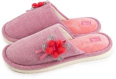 Домашние тапочки женские Smile of Milady А-82-080 розовые 40 RU