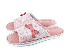 Домашние тапочки женские Smile of Milady А-82-113 розовые 36-37 RU