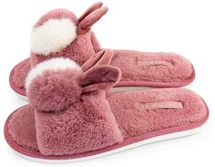 Домашние тапочки женские Smile of Milady 352-142 розовые 38-39 RU