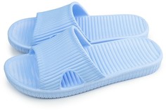 Шлепанцы женские Smile of Milady 098-056 голубые 36 RU
