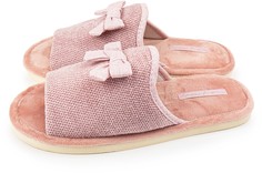 Домашние тапочки женские Smile of Milady А-82-059 розовые 36-37 RU