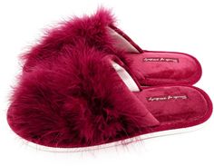 Домашние тапочки женские Smile of Milady 352-374 бордовые 36-37 RU