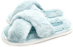 Домашние тапочки женские Smile of Milady 352-161 голубые 38-39 RU