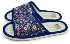 Домашние тапочки женские Smile of Milady А-70 В22-032-1 синие 40-41 RU